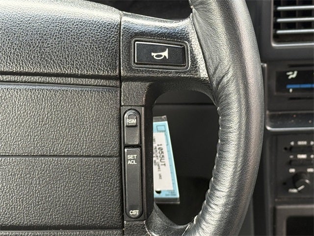 1991 Mercury Capri XR2